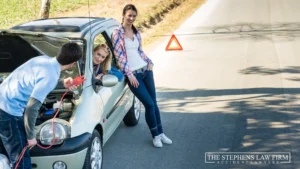 jumping car battery